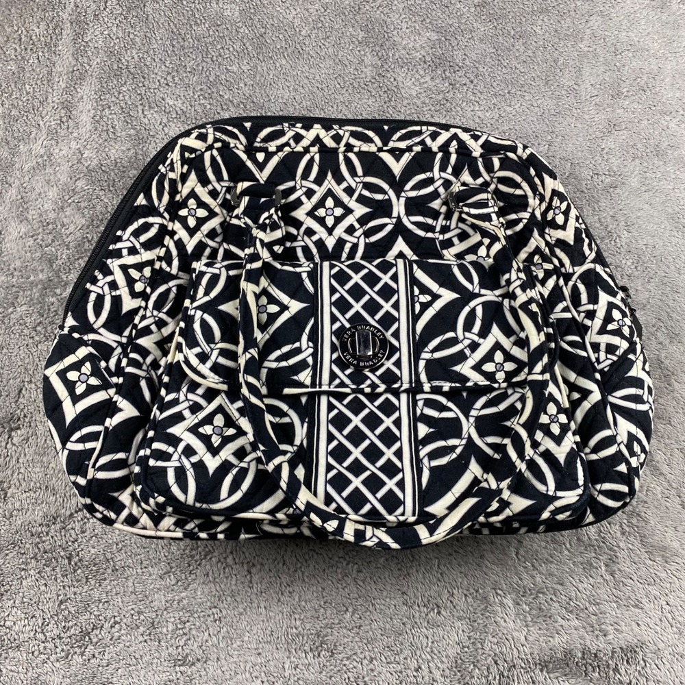 Vera Bradley Bag White Black Pattern
